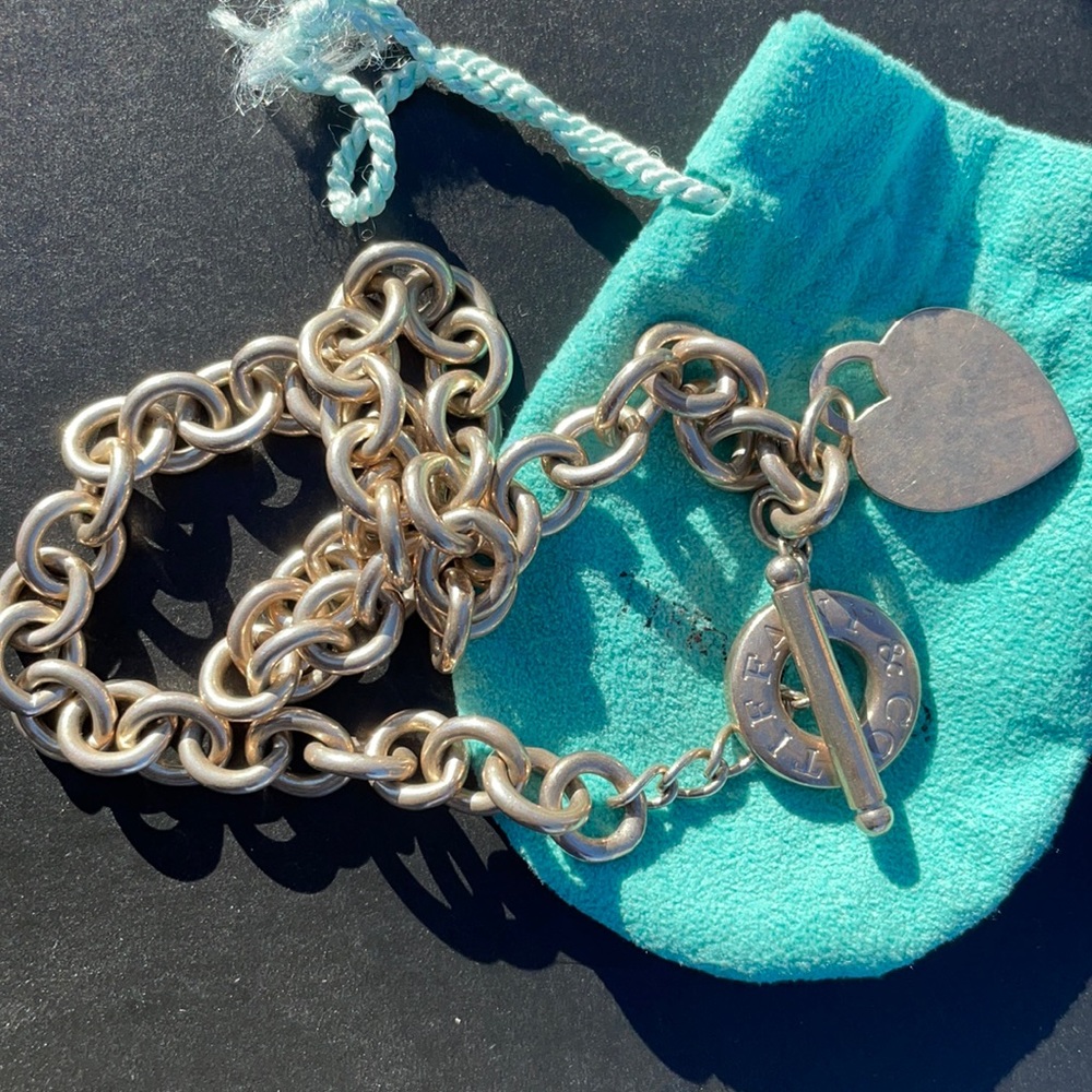 Tiffany Toggle Necklace Silver